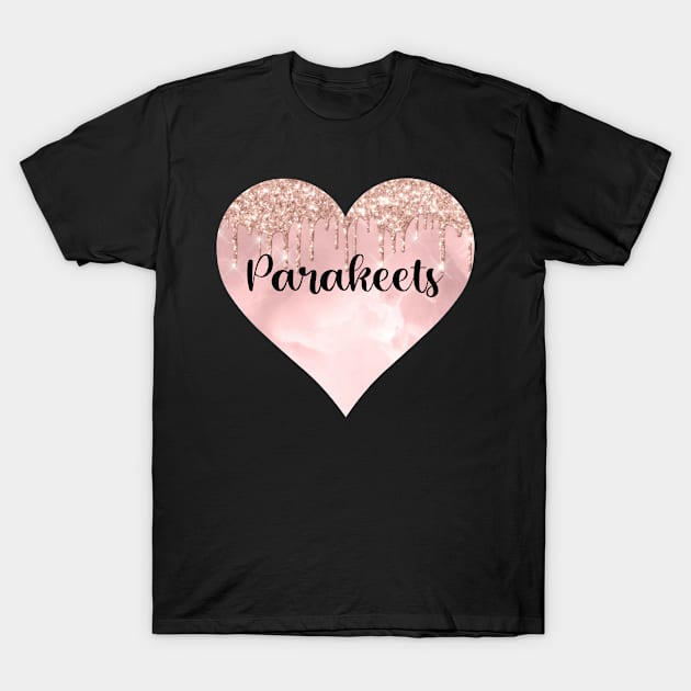 Parakeet pet mom gift T-Shirt by SerenityByAlex